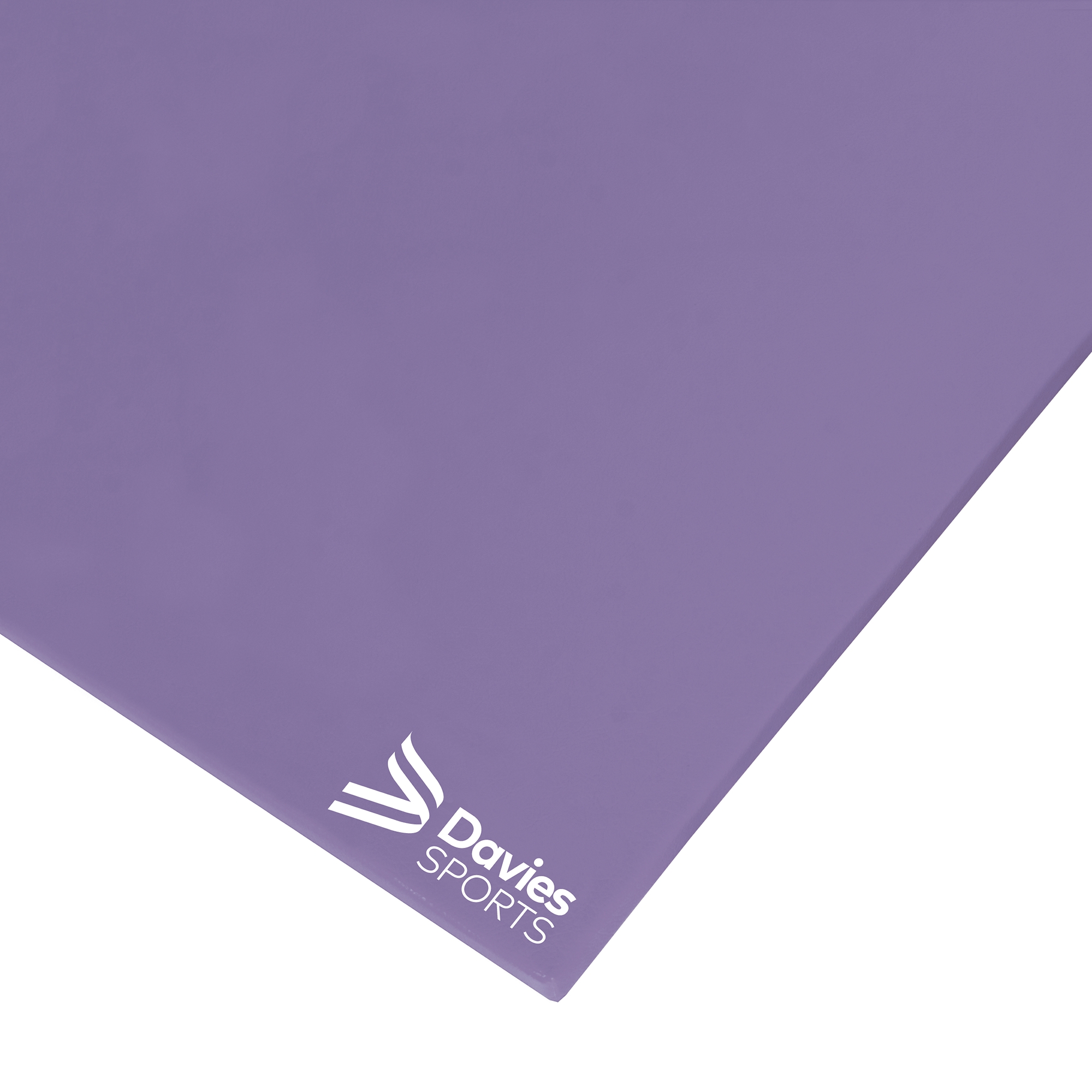 Davies Sports Lightweight Gym Mat Rainbow Purple - 1.22m x 0.91m x 25mm